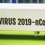 Trailer With The Words Coronavirus